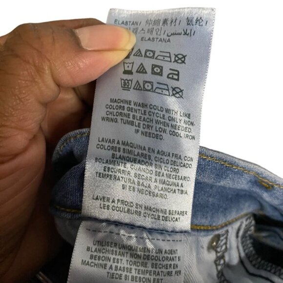 Guess Women's Medium Indigo Skinny Denim Jeans - Picture 6 of 9